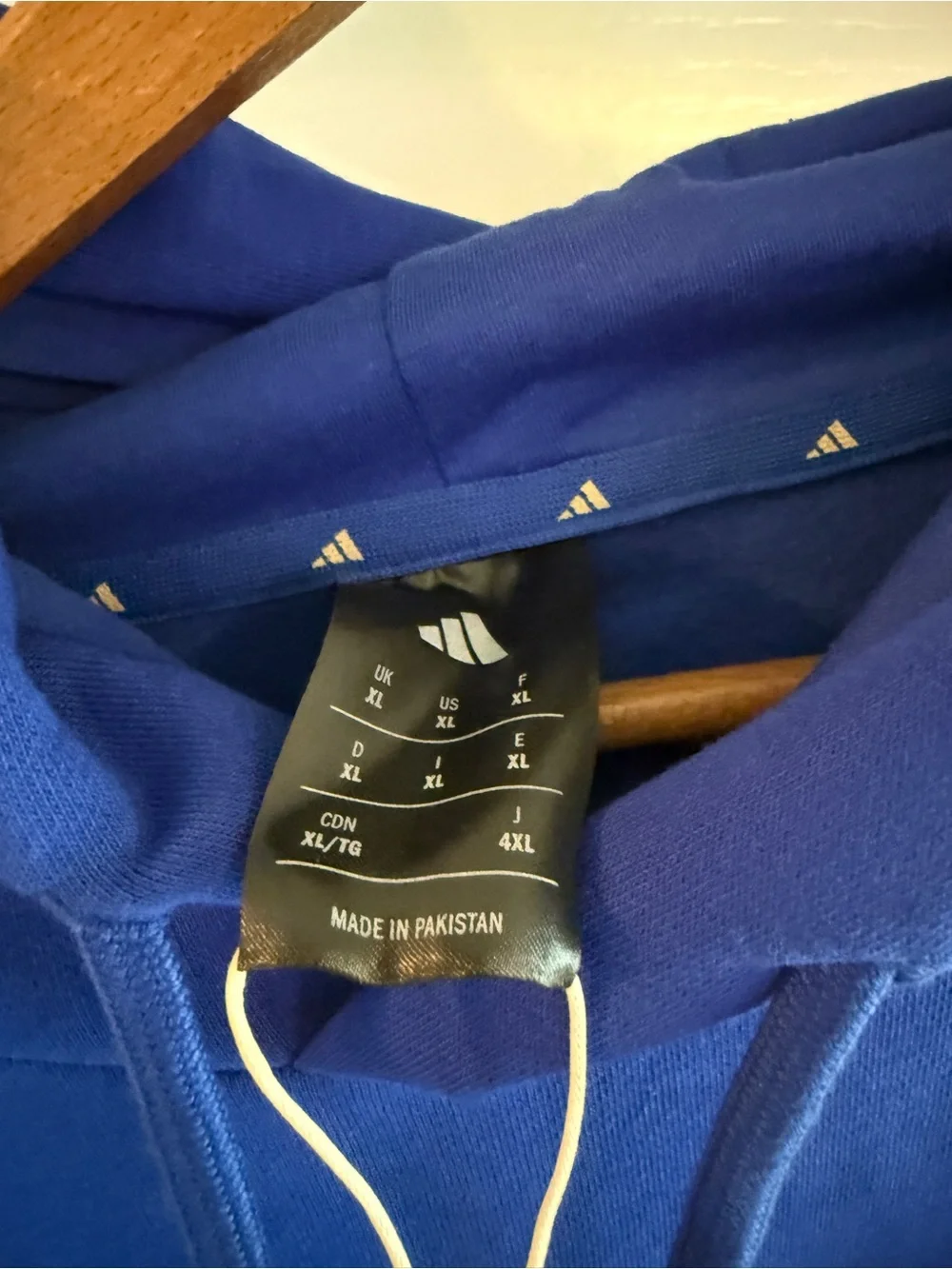 adidas Blue Italia Sweatshirt size XL and pants size XXL